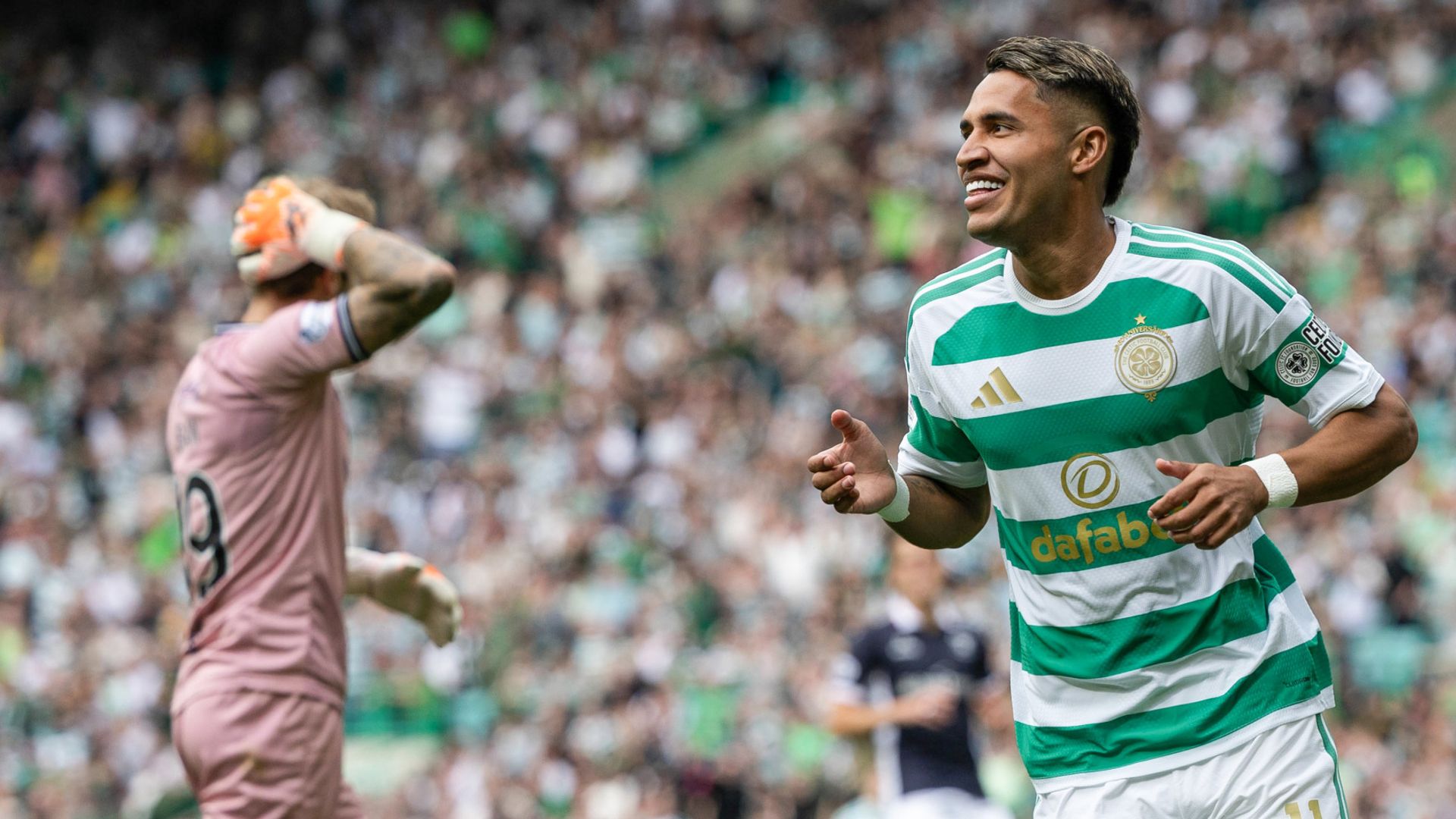 Duran at the double for Celtic vs Falkirk LIVE!