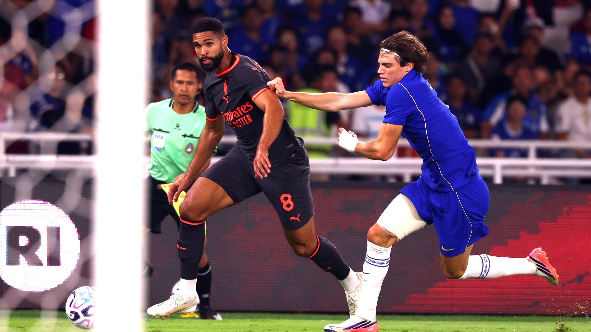 Joao Pedro heads Chelsea in front vs Milan LIVE!