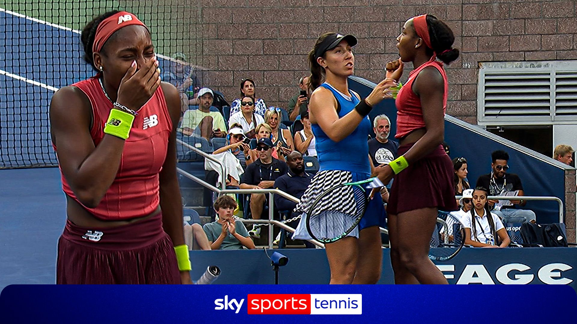 When Coco Gauff thought they'd won!🤭