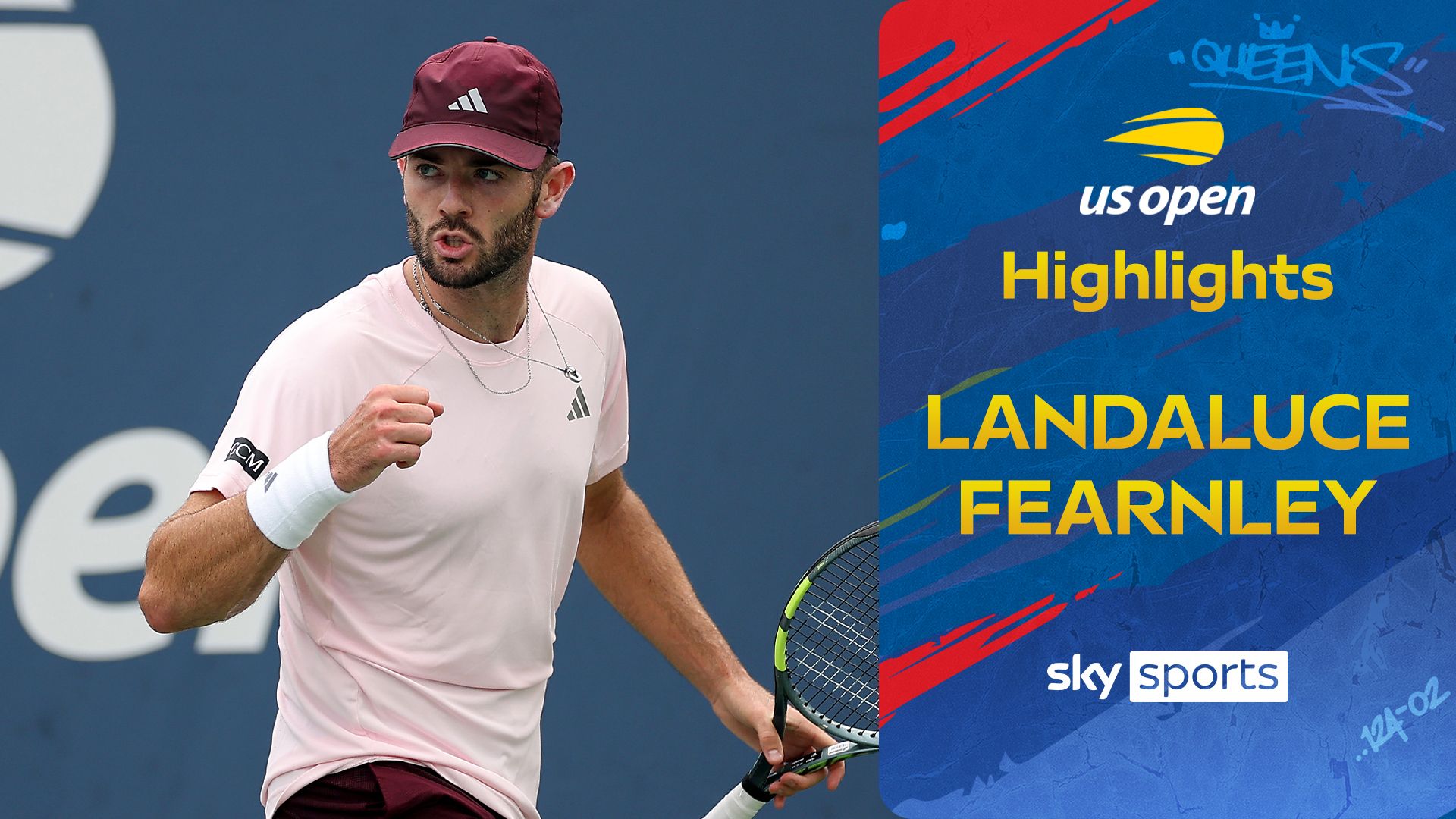Fearnley fights back from a set and a double break down to win at US Open!