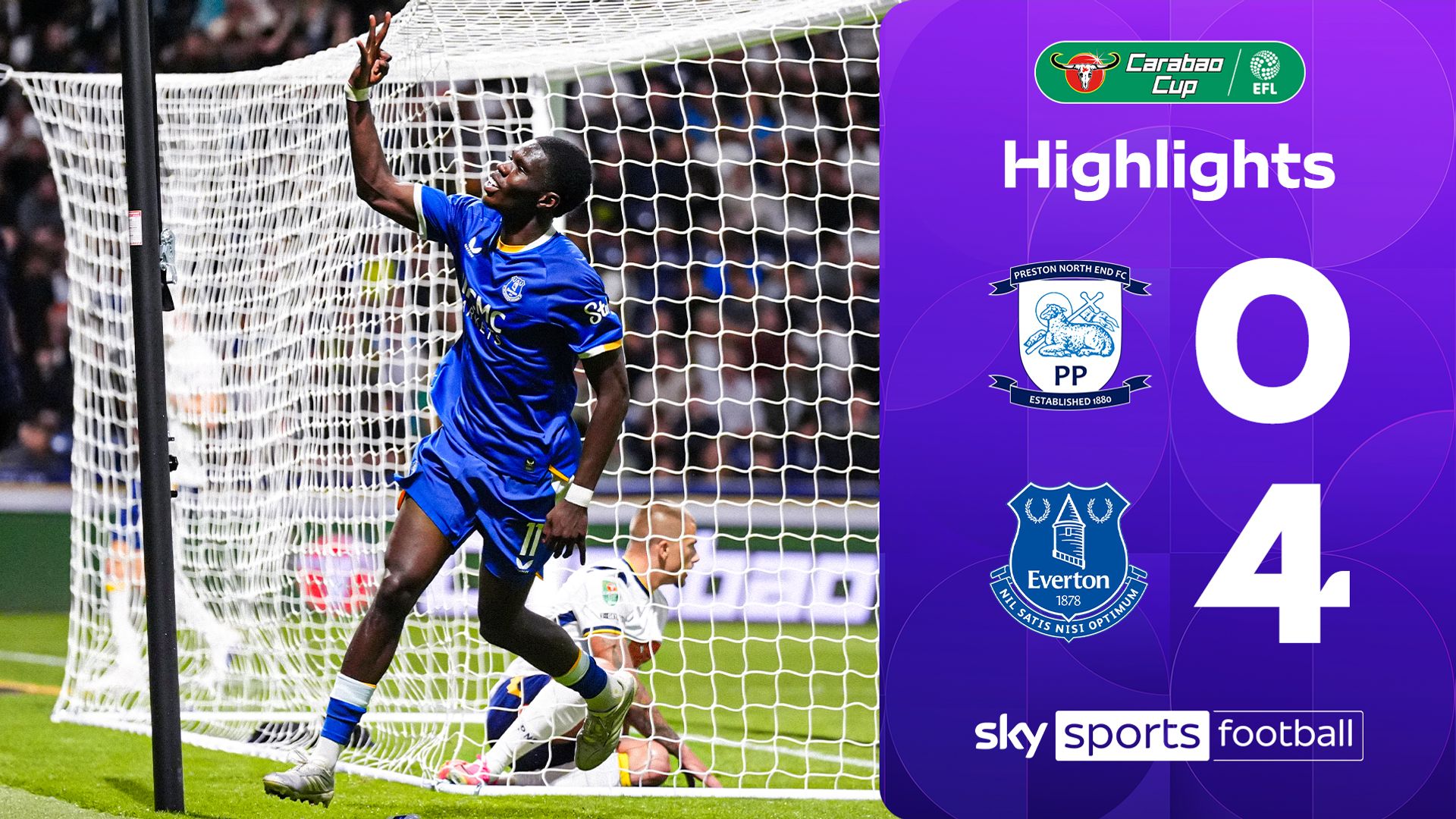 Barry bags first Everton hat-trick as they breeze past Preston