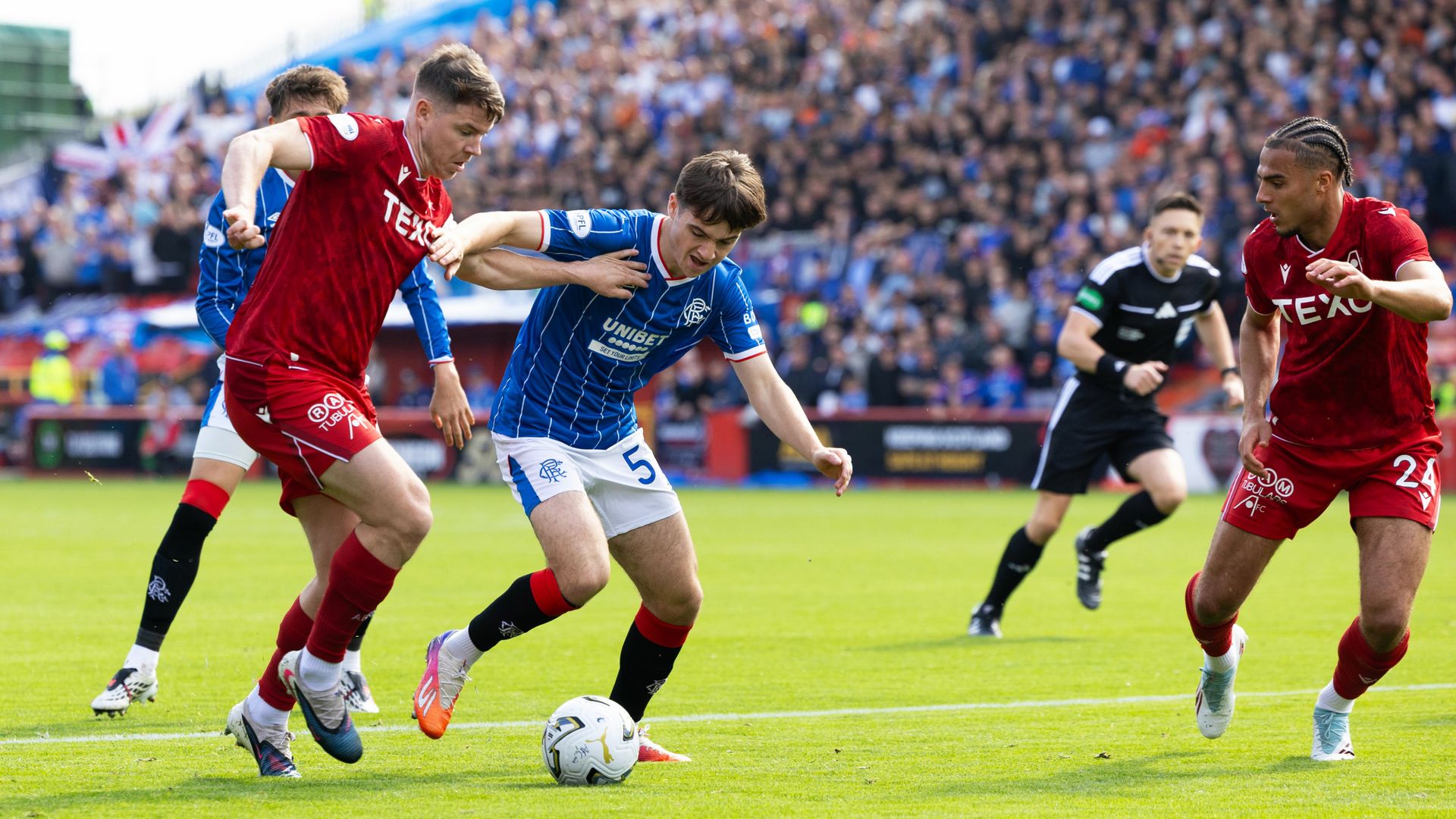 SLC semis: Rangers vs Aberdeen - latest score