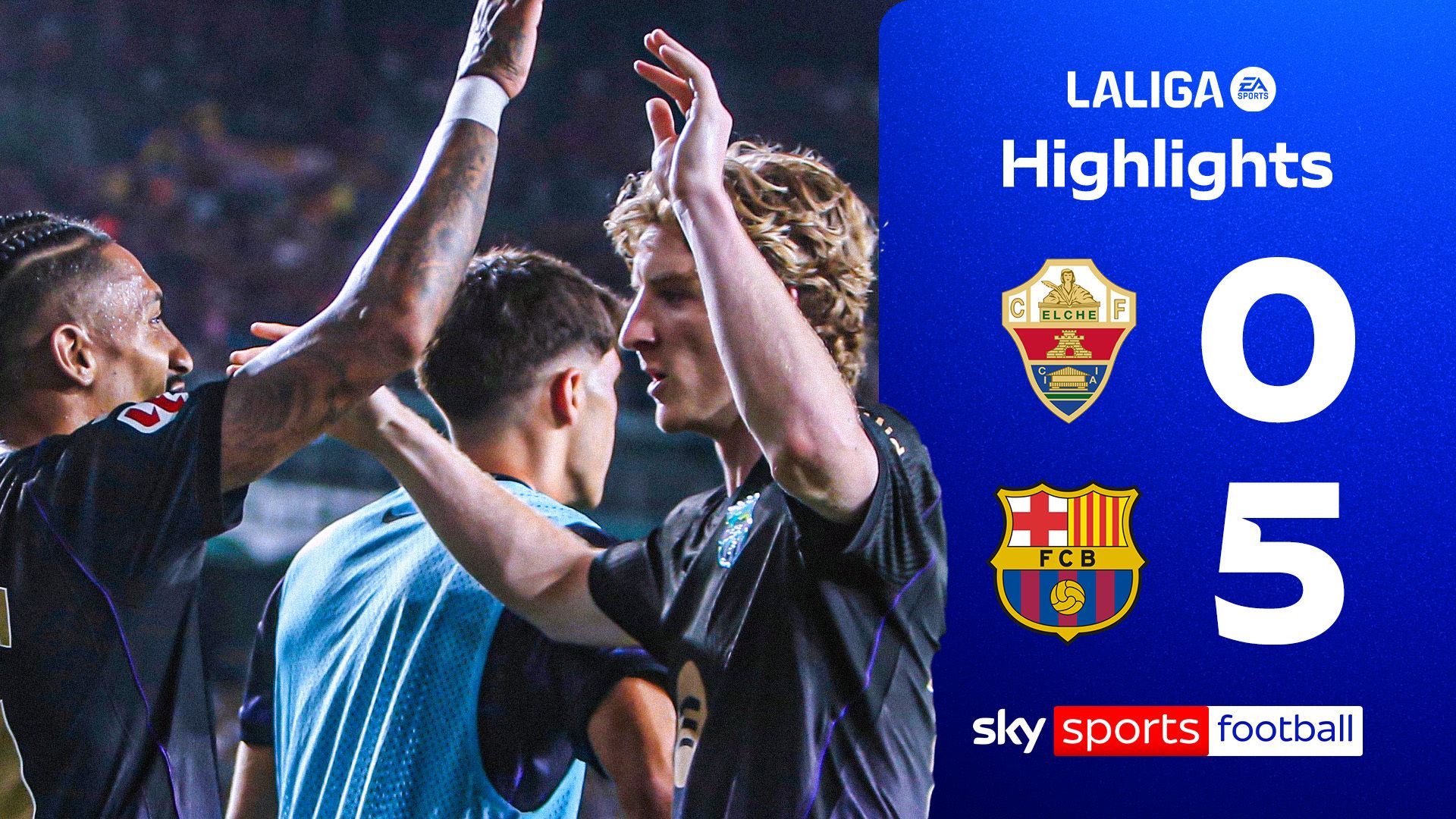 Barcelona THRASH Elche to start La Liga campaign strong!