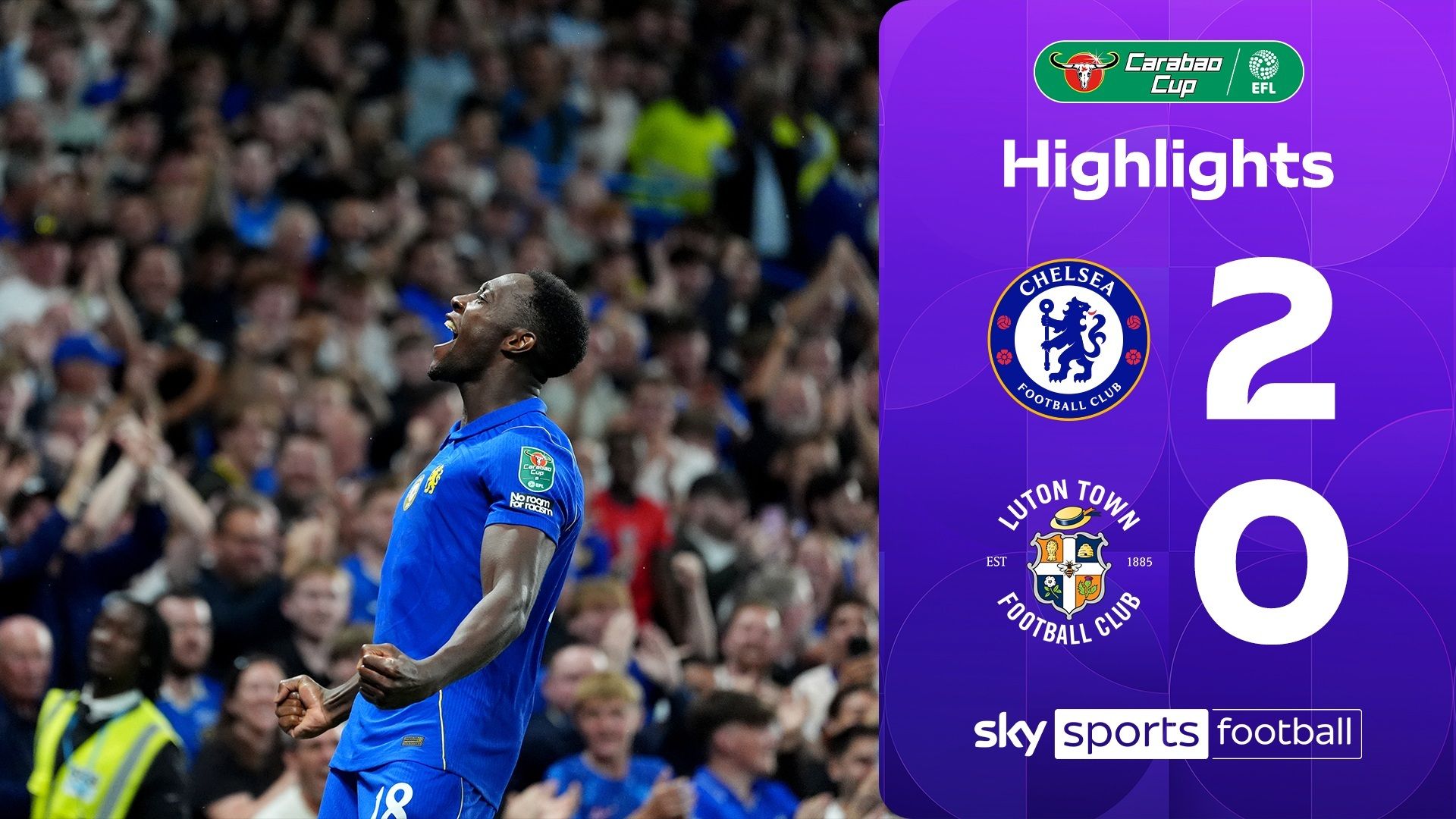 Chelsea earn third-round spot after well-worked victory against Luton
