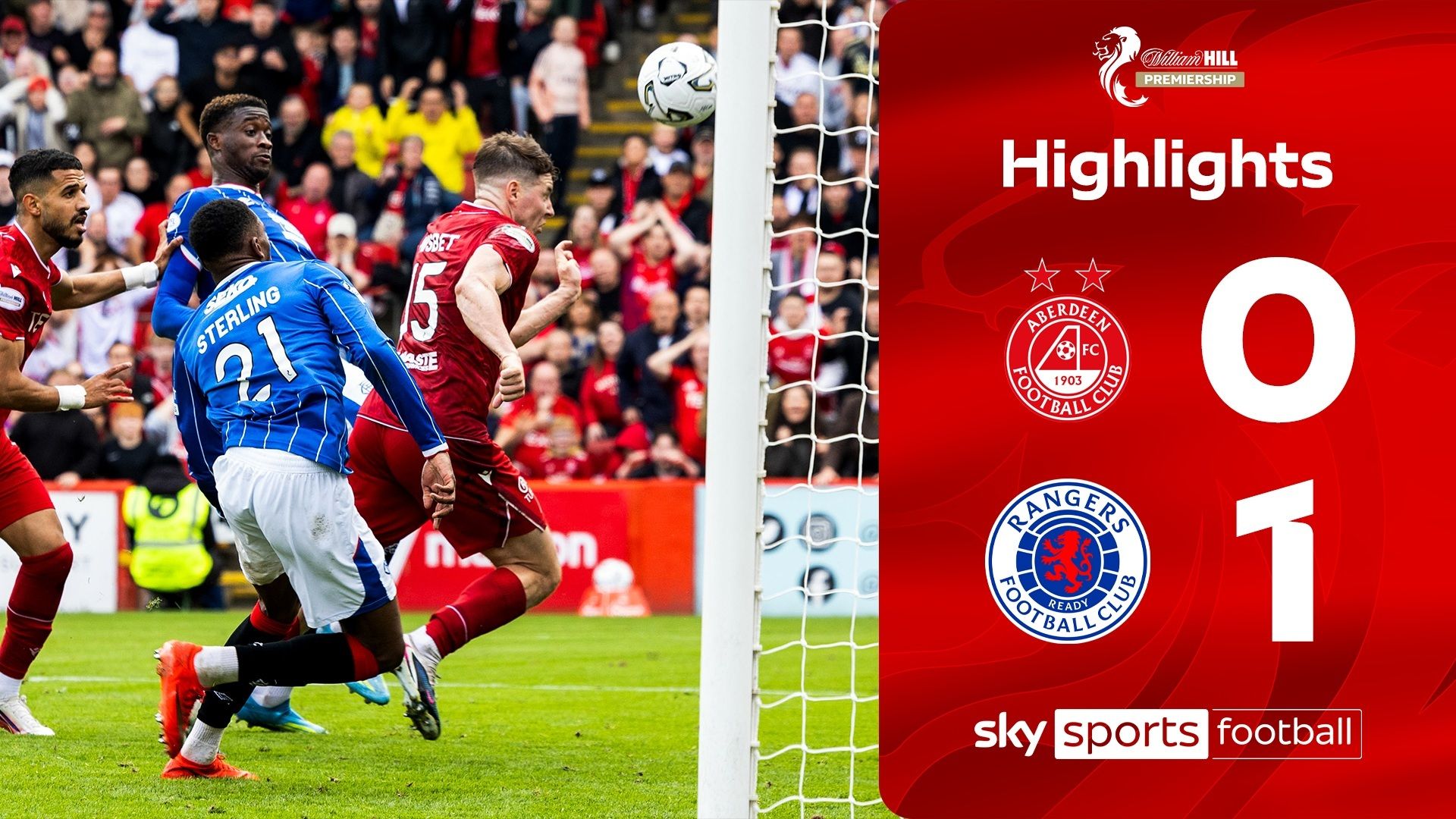 Rangers earn first Premiership win of season with cagey victory at Aberdeen