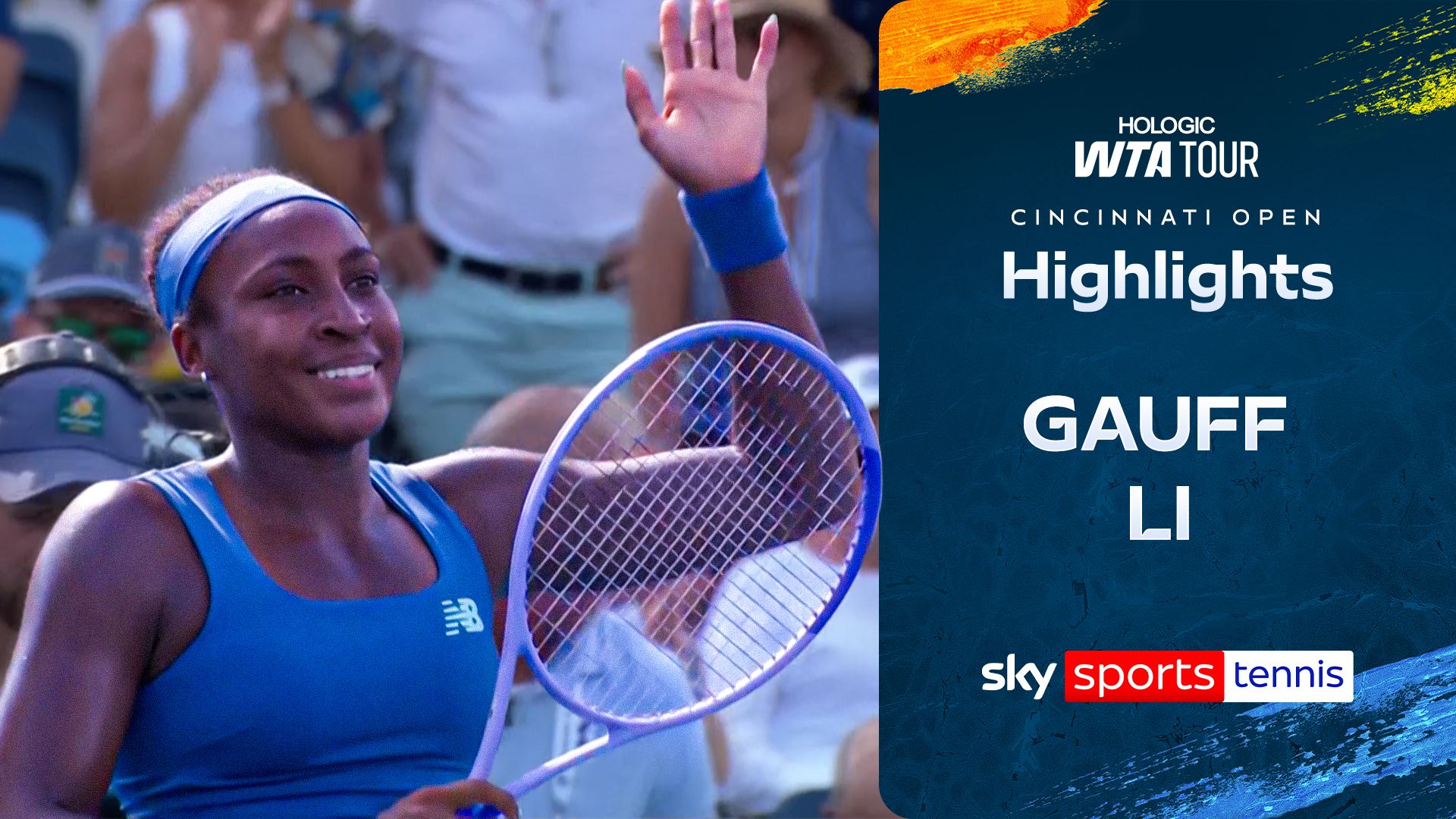 'Competitive' Gauff too good for Li in Cincinnati
