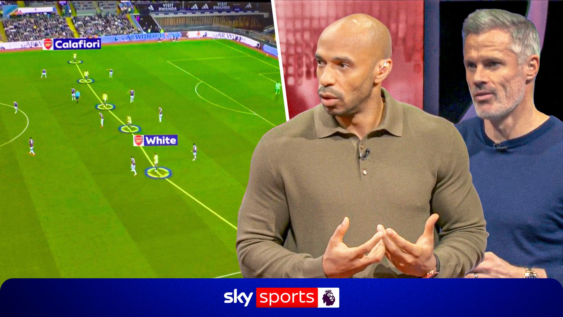 'Handbrake's off!' | Carra & Henry ANALYSE Arsenal's unique fallback tactic