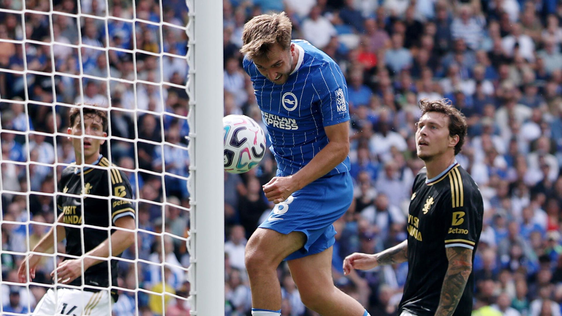 'Brighton running riot!' Seagulls FOUR up after half an hour vs Villa LIVE!
