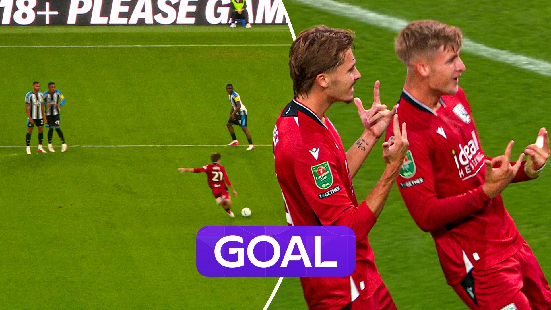 'Sensational!' - Price whips in brilliant free-kick for West Brom!