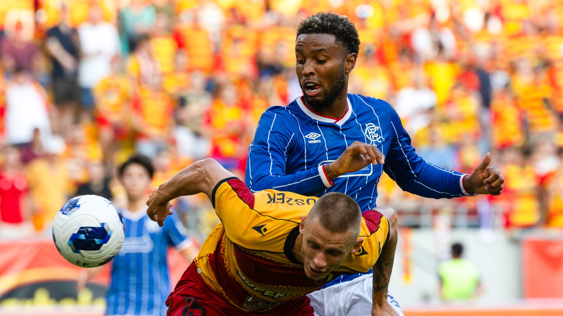 Rangers beaten in first leg of Europa League qualifier LIVE!