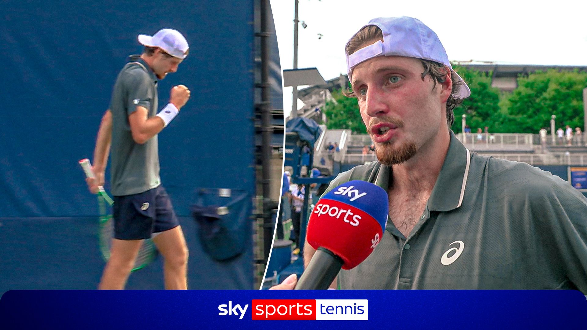 'I'm so happy!' | Samuel beaming after first Grand Slam win