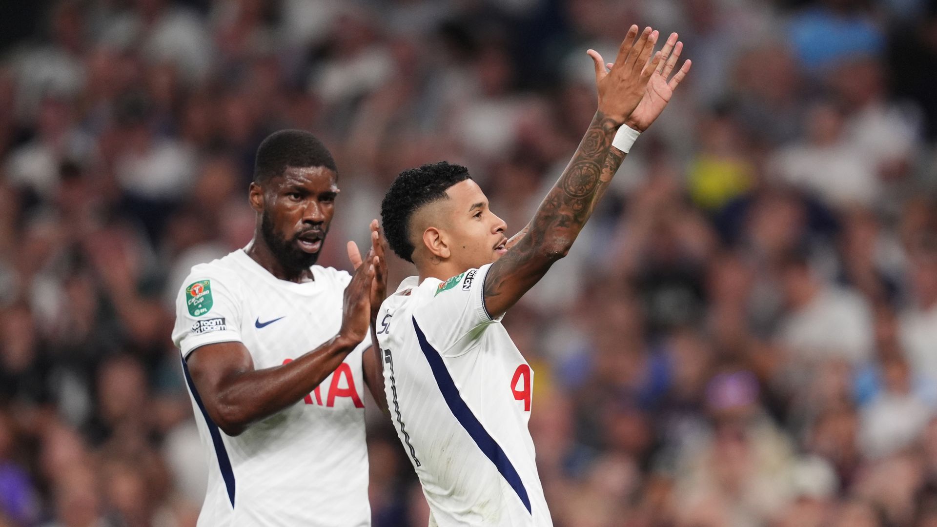 Savio scores on debut as Spurs thrash Charlton LIVE!