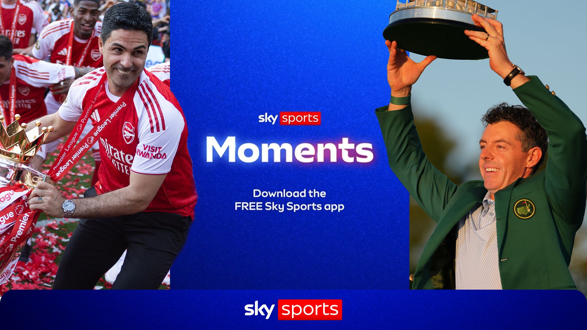 Moments on Sky Sports app! Your personal video feed of highlights, clips & reaction