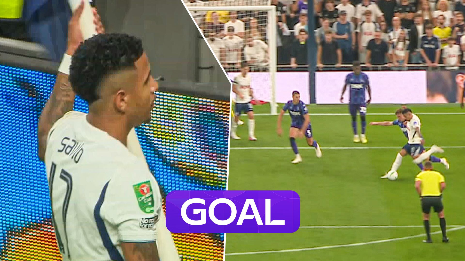 'Excellent goal!' - Savio scores 11 minutes into Spurs debut!