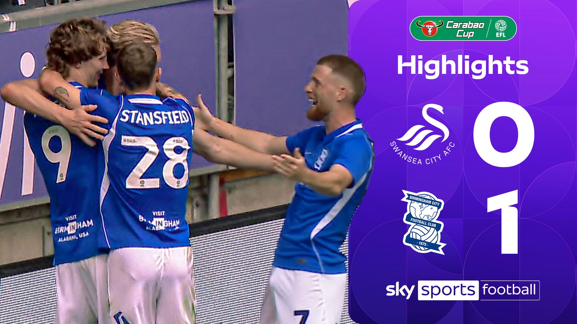 Swansea 0-1 Birmingham