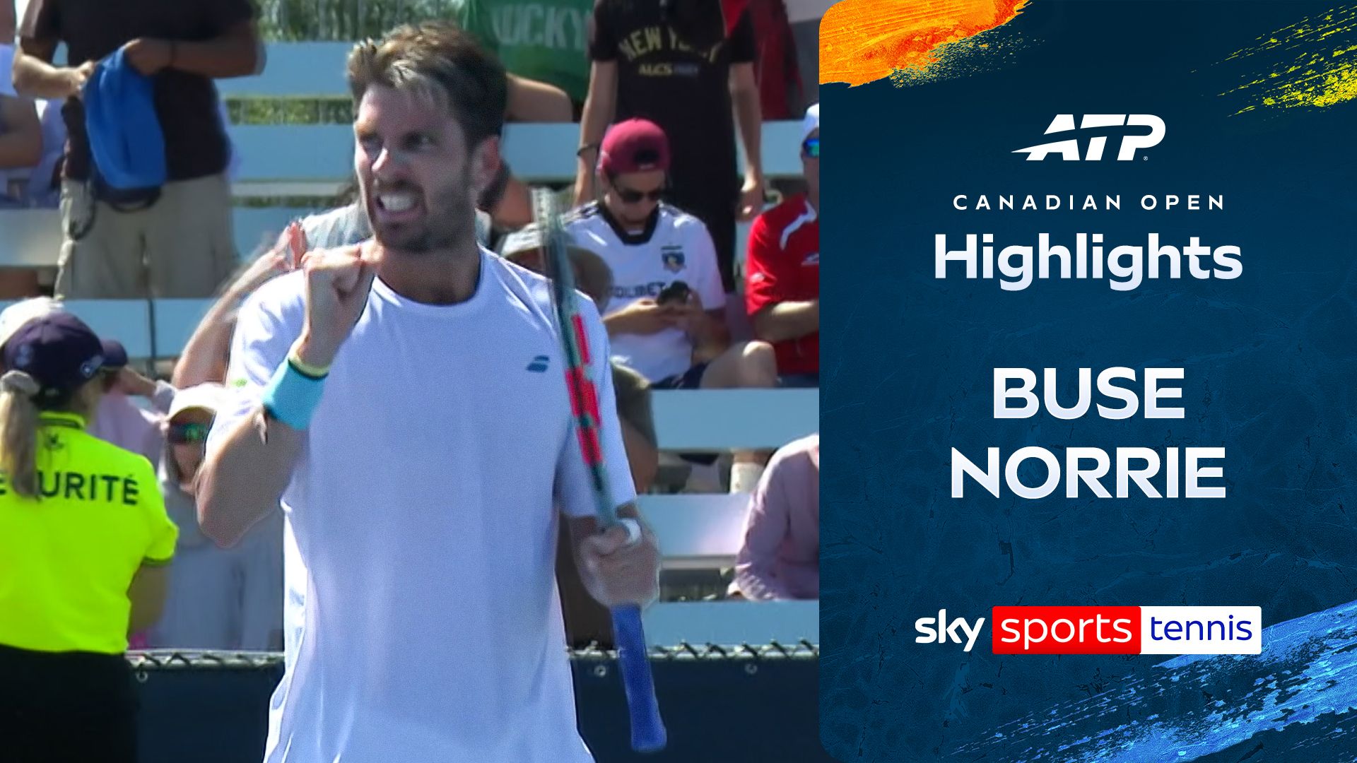 Confident Norrie advances to next round of Canadian Open
