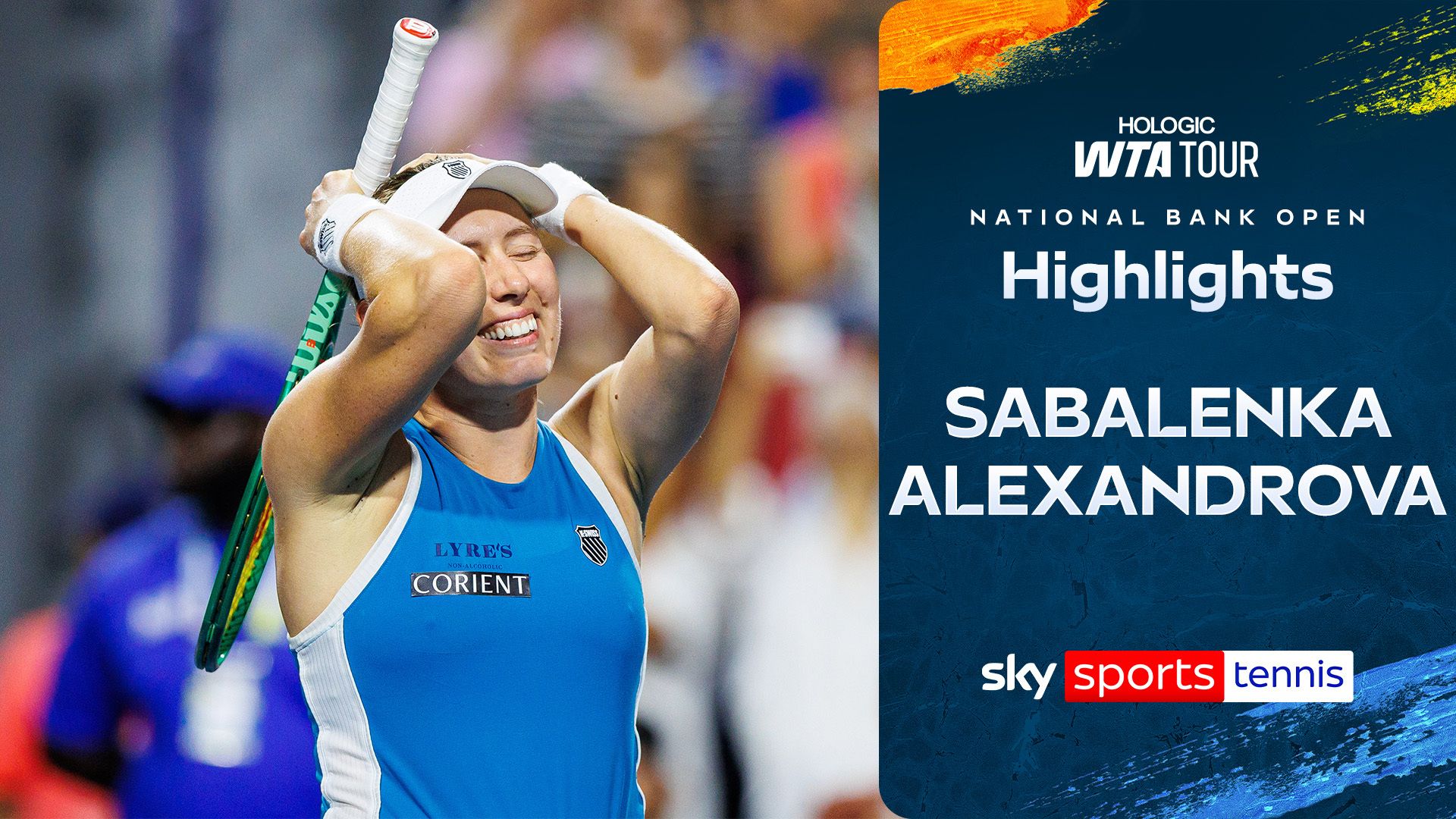 Sabalenka knocked out of National Bank Open by Alexandrova