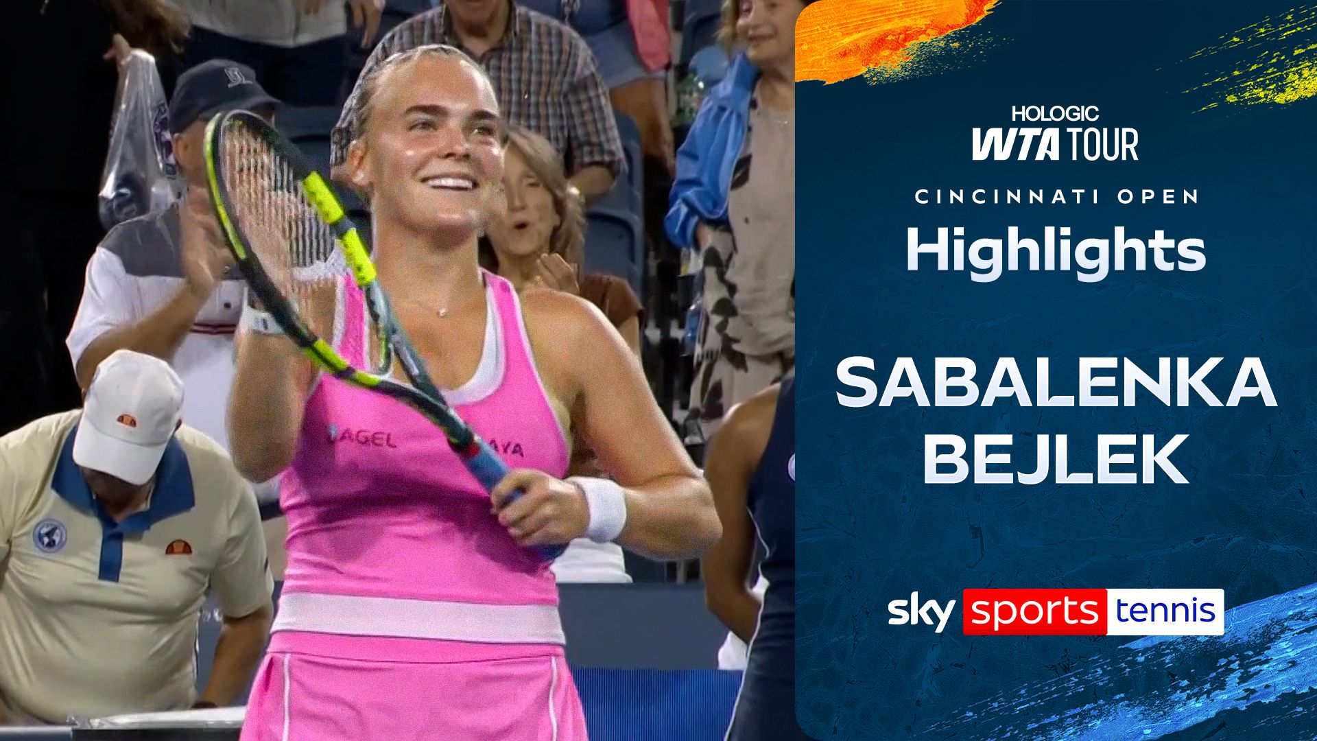 Sabalenka stunned in Cincinnati as Bejlek springs major upset