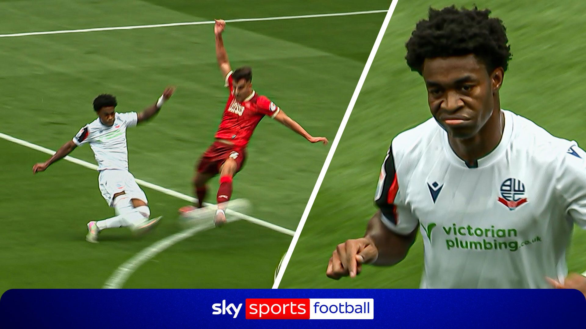 'What a strike!' | Gale finishes off quick counter attack to put Bolton two up!