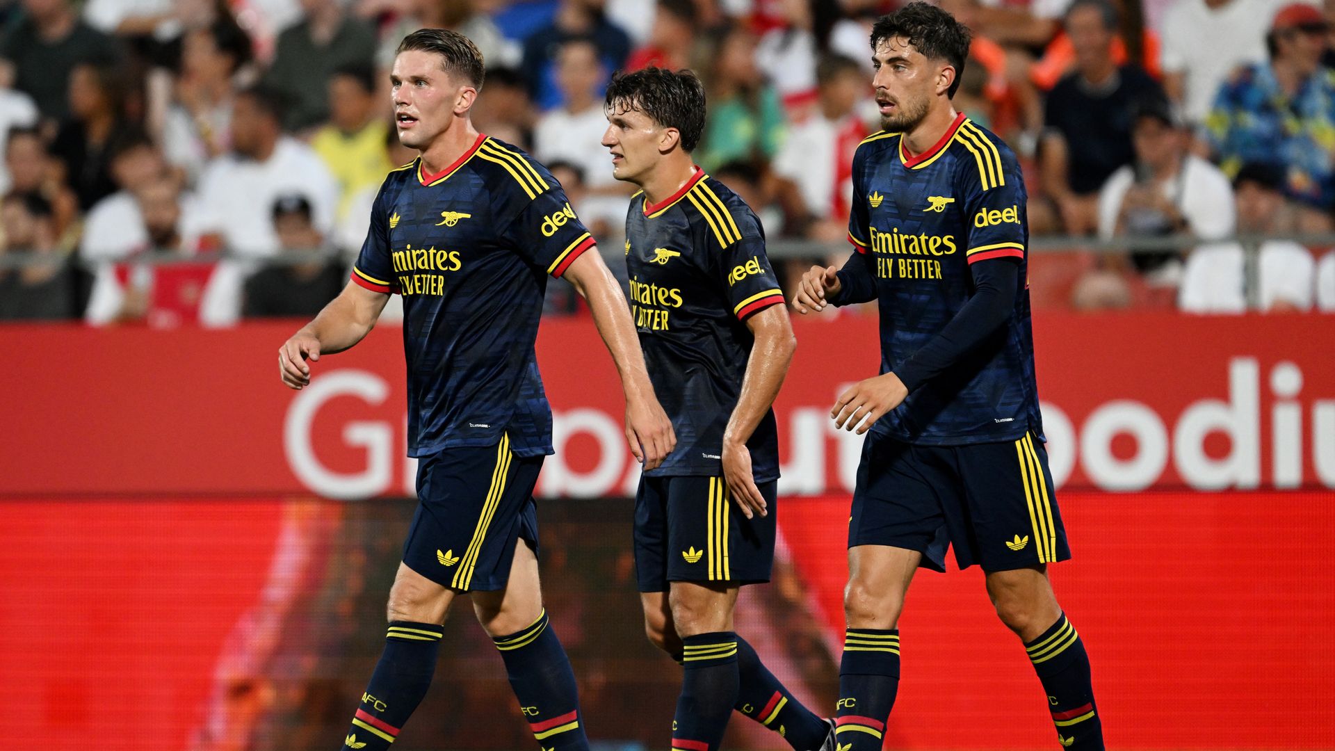 Tzolis scores on debut to double Arsenal's lead over Girona LIVE!