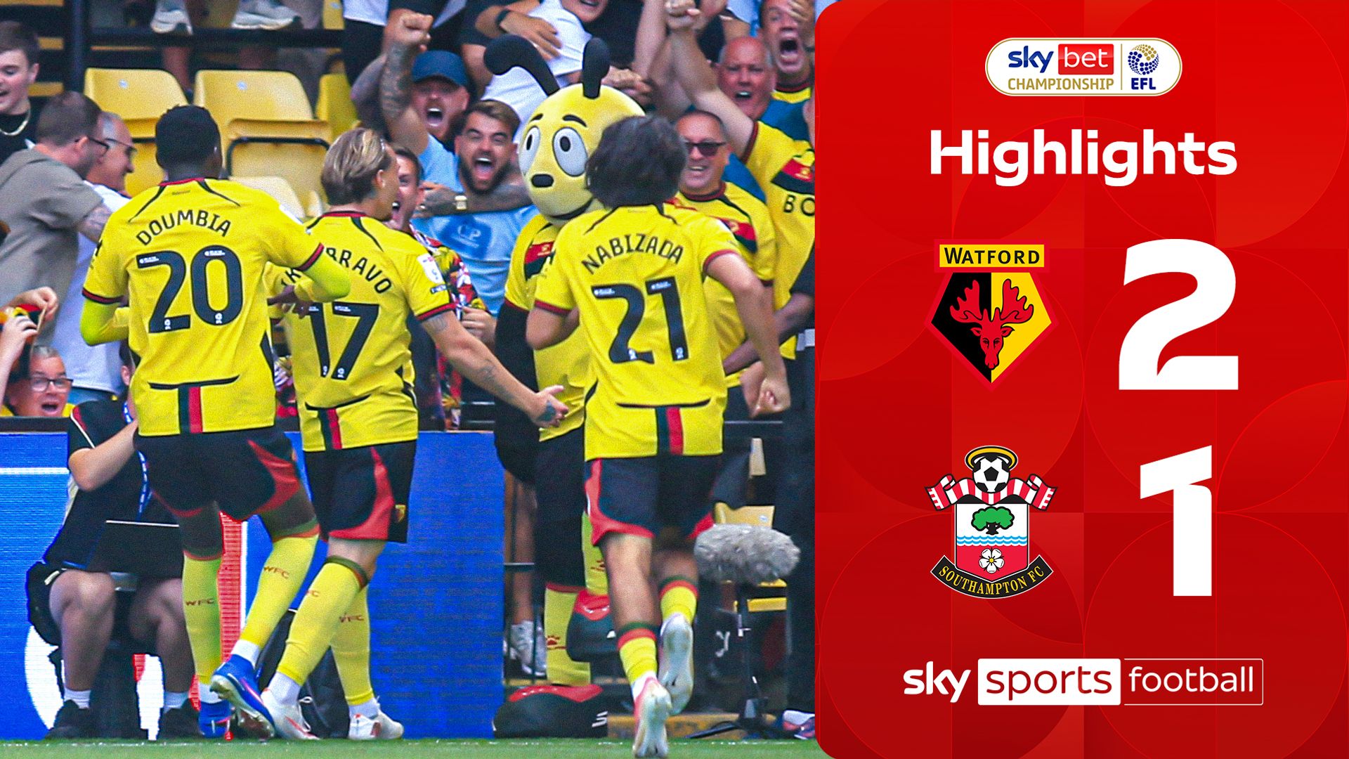 Watford start with win over Saints