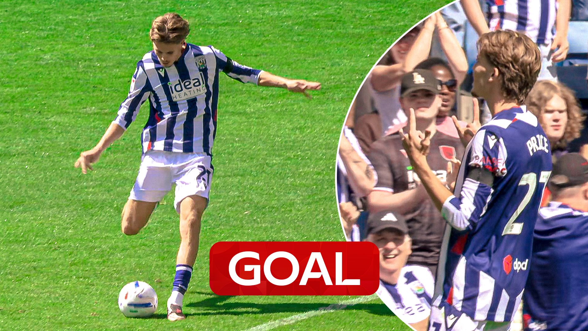 'It's absolutely outstanding' - Price stunner puts WBA in front against Burnley
