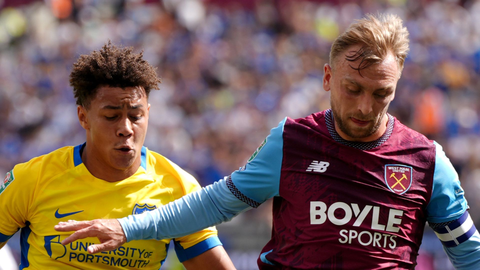 West Ham trail Pompey! Norwich, Leicester lead | All Carabao Cup on Sky LIVE!