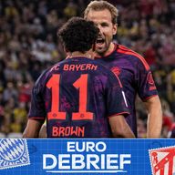 Nathaniel Brown scored the opening goal as Bayern Munich won the Franz Beckenbauer Supercup