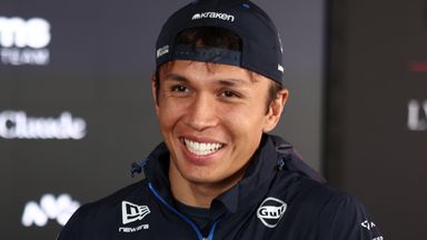 Alex Albon will remain with Williams until the end of the 2027 season