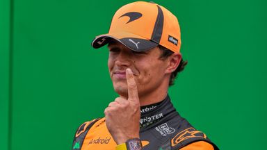 McLaren driver Lando Norris (AP Photo/Darko Bandic)