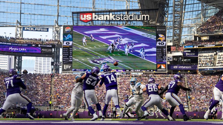 Minnesota Vikings – U.S. Bank Stadium, Kapazität: 66.860