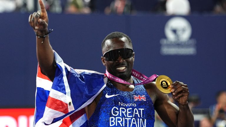 Glave was the world's fastest 17-year-old but injuries held him back up to now