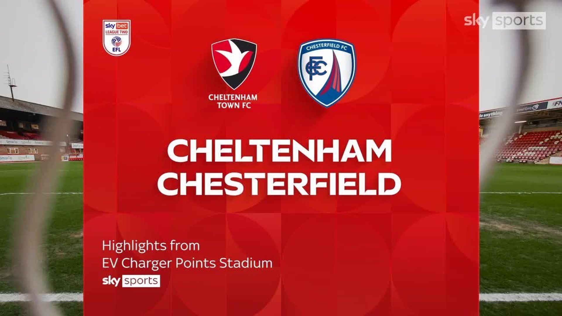 Cheltenham 2-1 Chesterfield