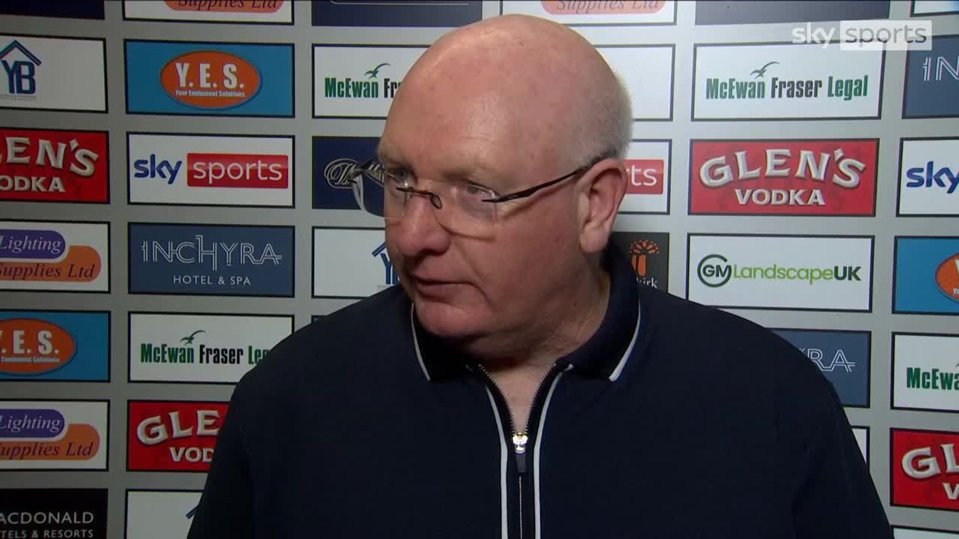 'Thoroughly deserved' | Falkirk boss McGlynn praises first win of season