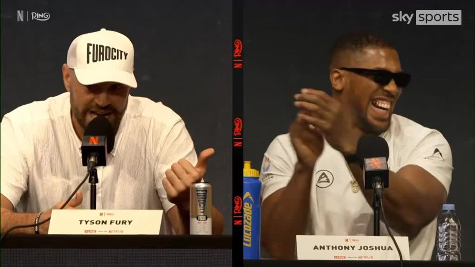 'I'm bald and fat... it's true!' - AJ gives hilarious response to Fury!