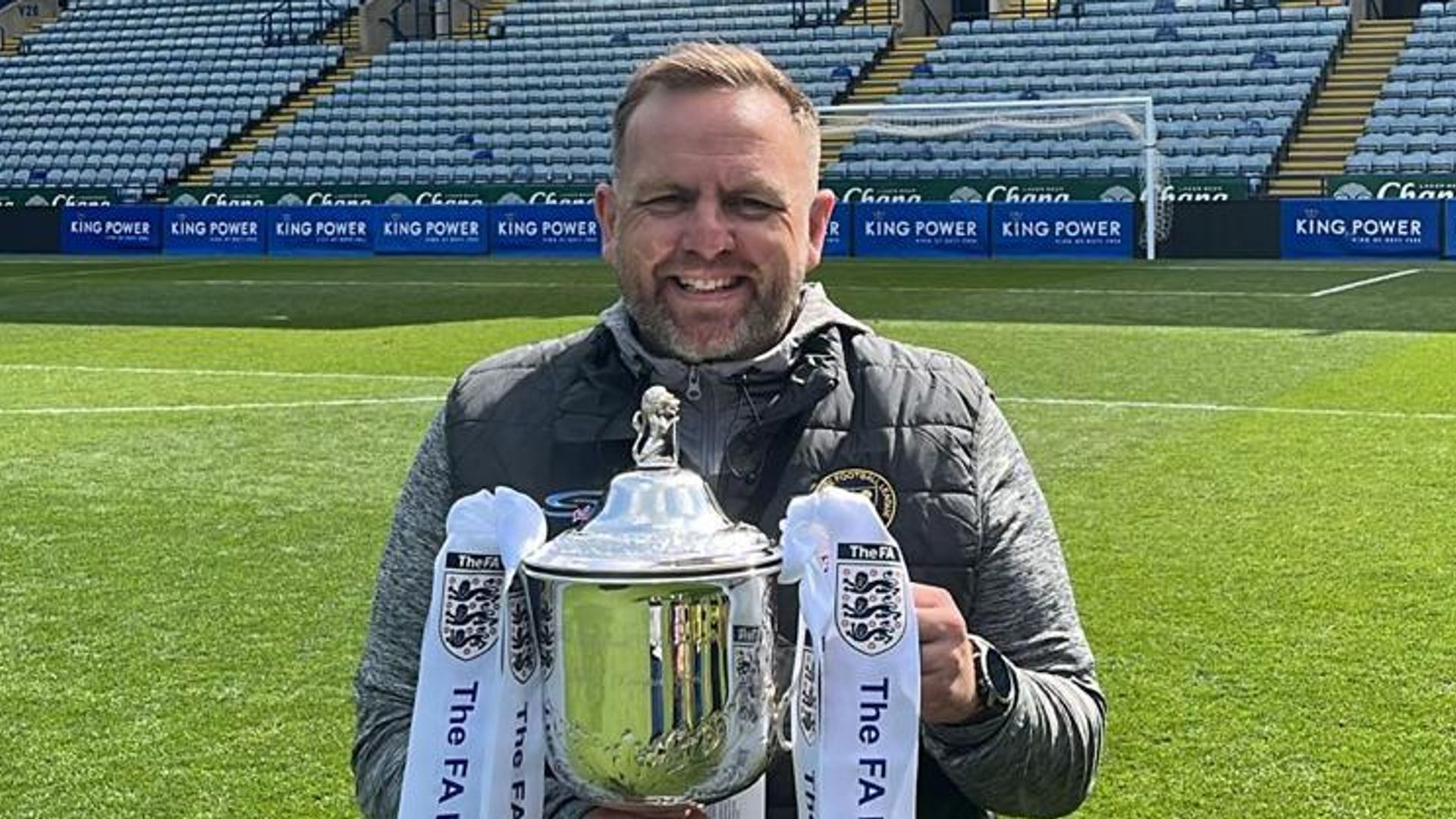 The assistant headteacher about to become England manager for a week