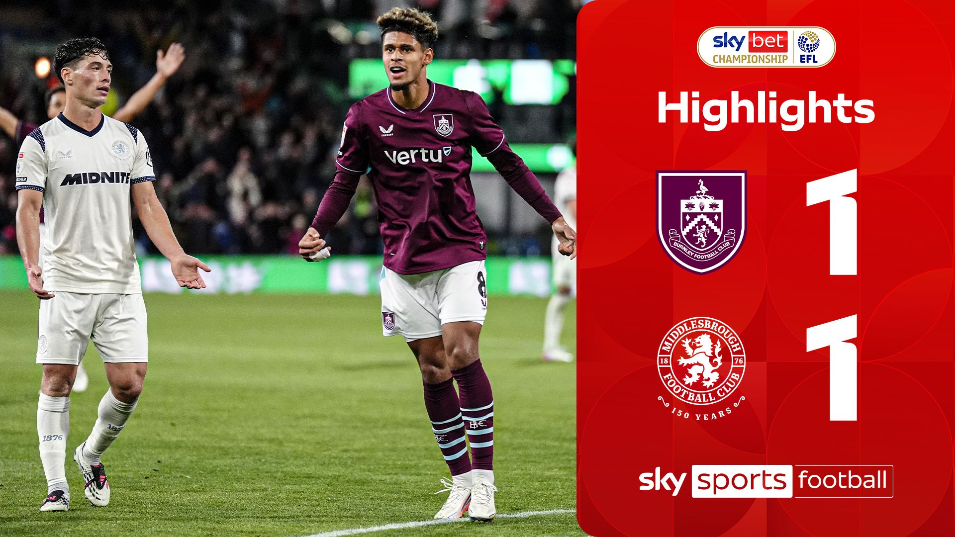 Raghouber rescues point for Burnley after Morris stunner