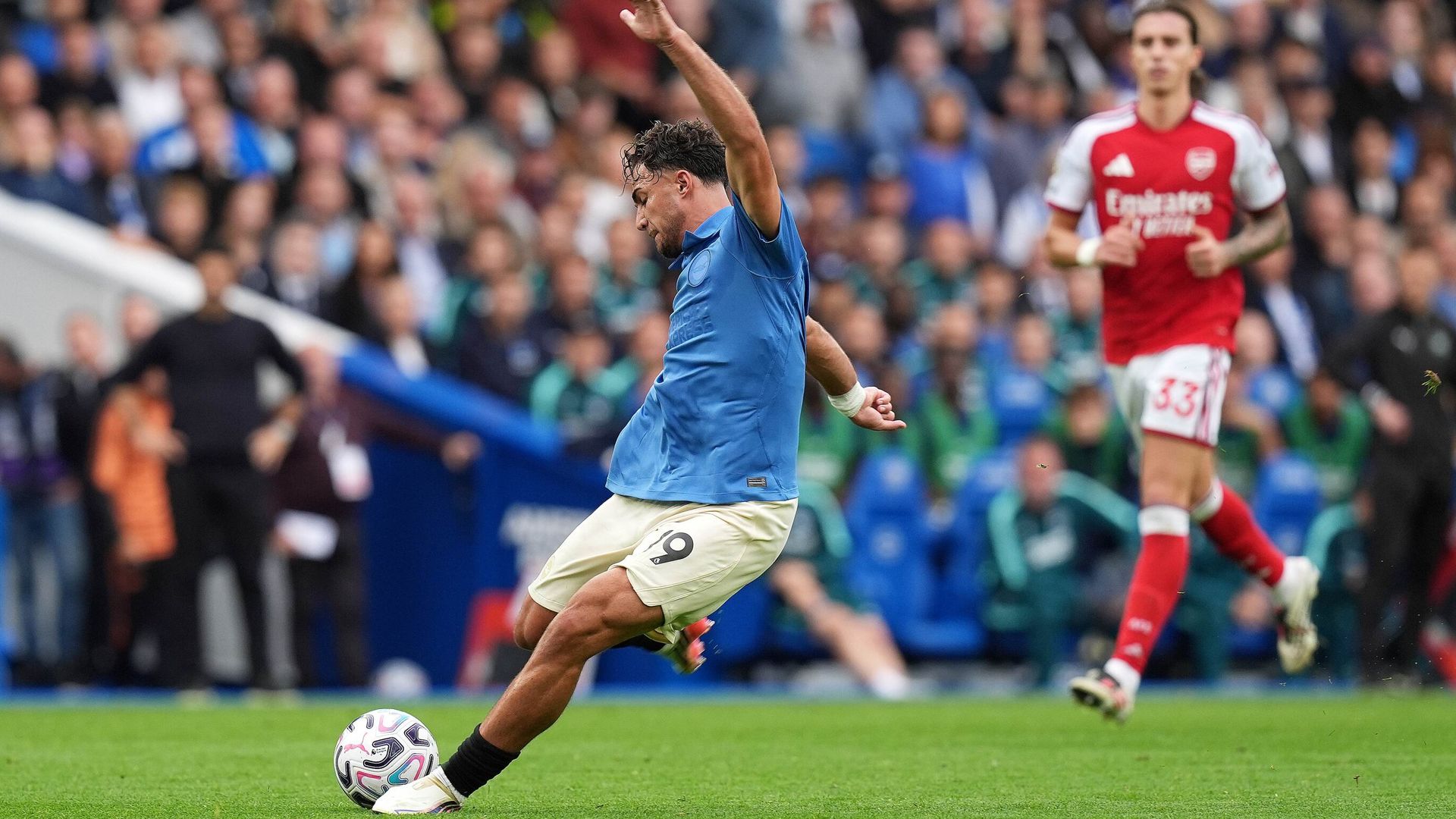 Brighton double lead to leave Arsenal stunned LIVE!