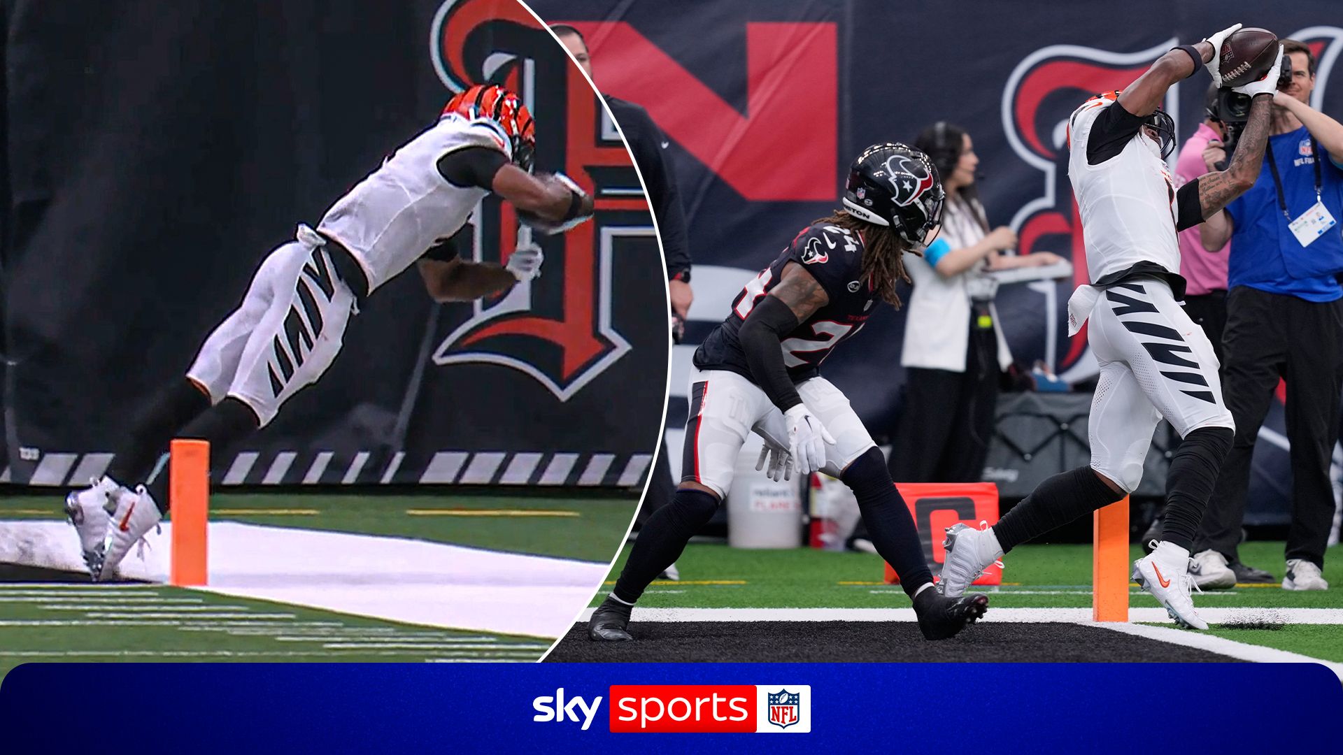 Catch of the season already?! | Chase makes SENSATIONAL TD catch!