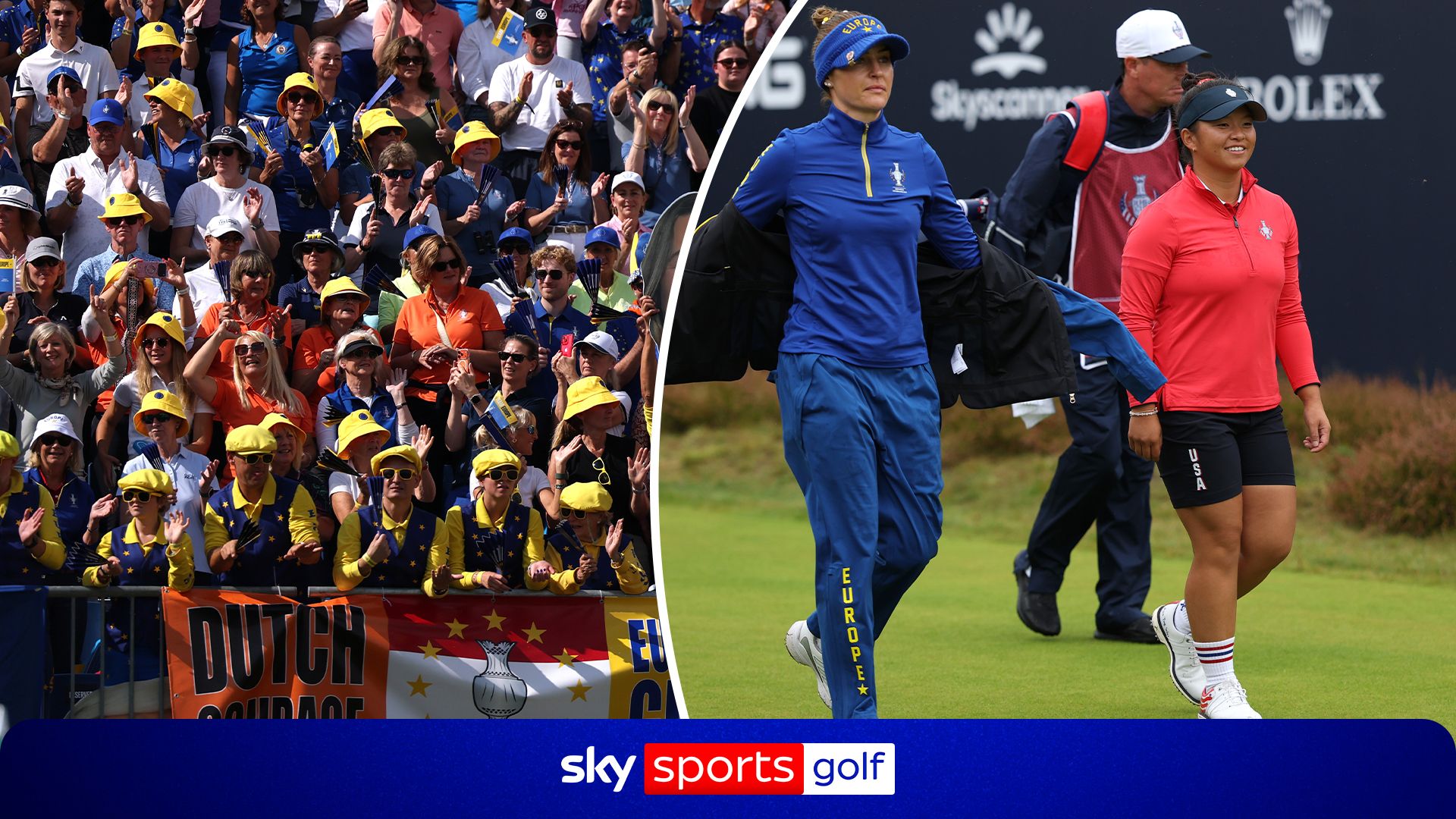 'She wants the noise' | Hull and Khang tee off in wild atmosphere