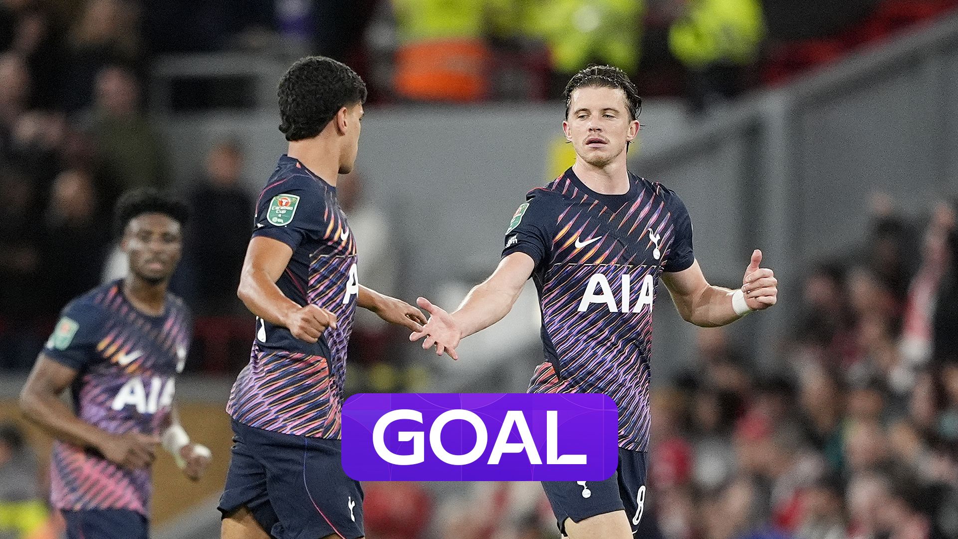 Spurs finally score against a Premier League opponent!