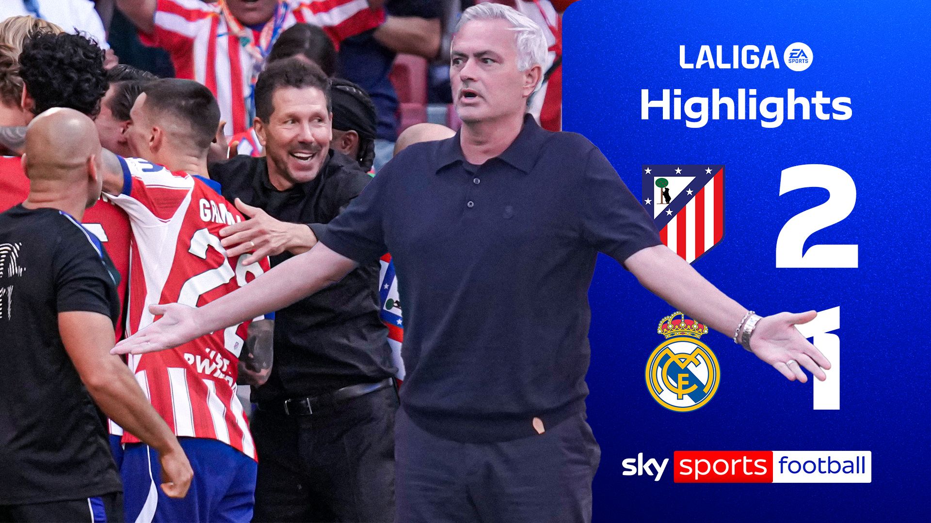 Atletico beat 10-man Real in thrilling LaLiga derby!