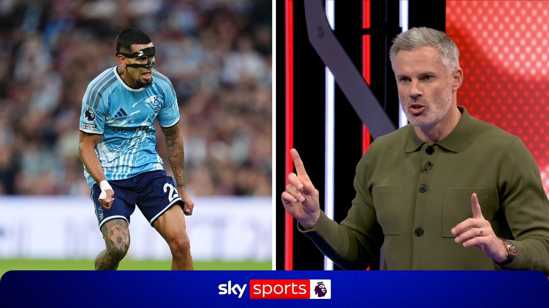 'The best right wing-back ever in PL' - Carra hails Forest's Munoz