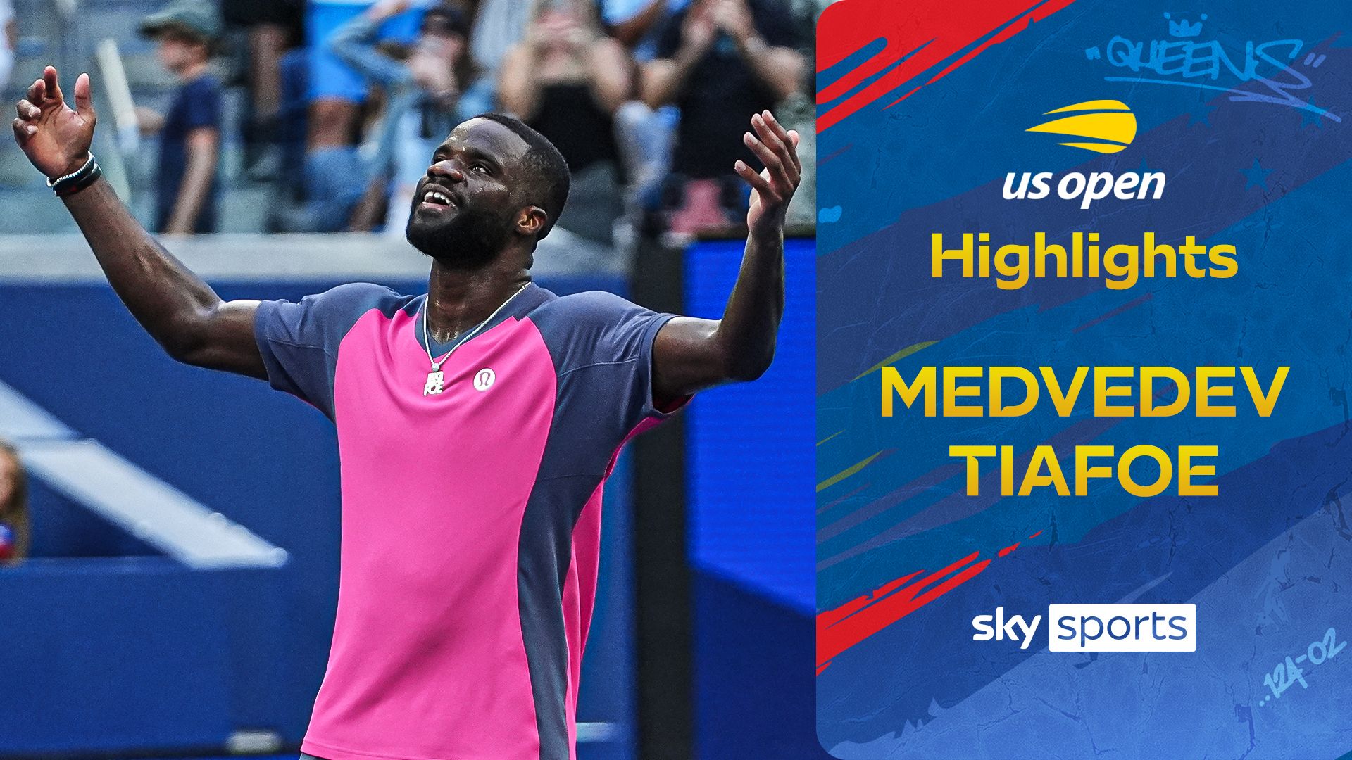 Crowd goes wild for Tiafoe in superb win over Medvedev