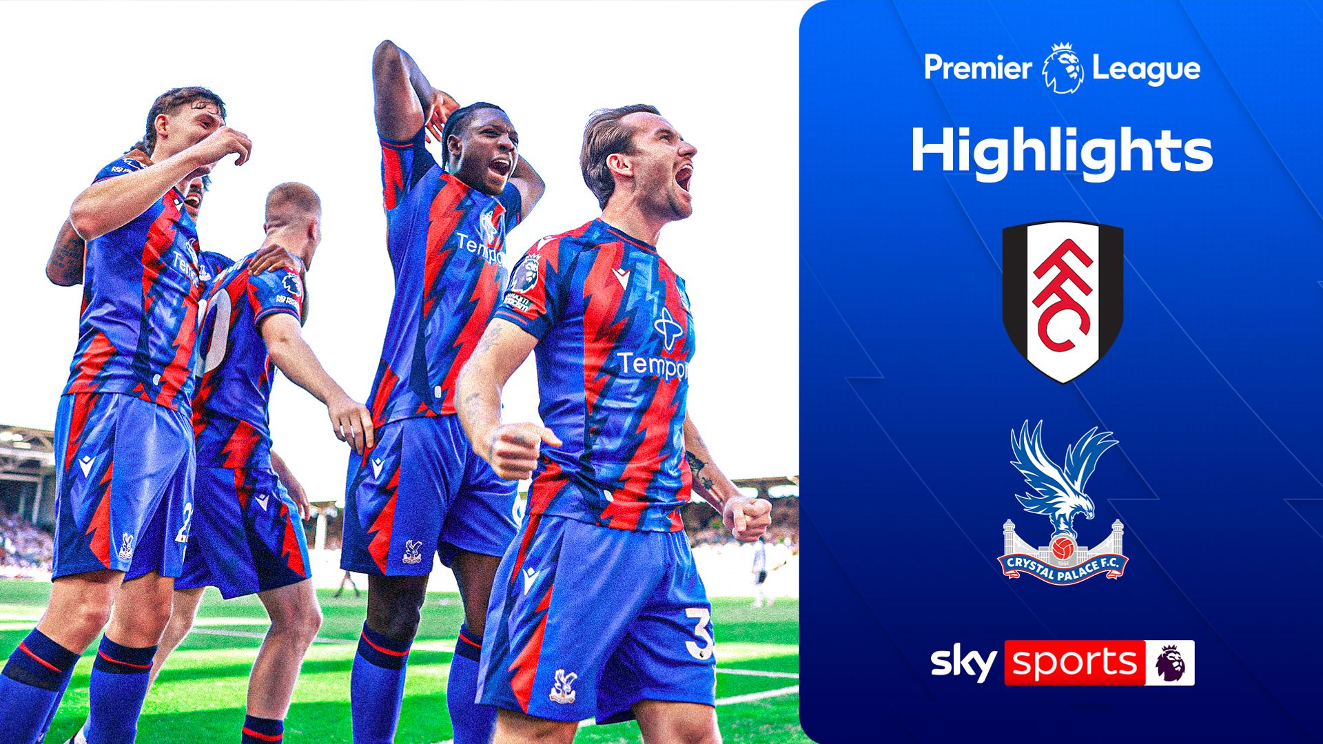 Crystal Palace beat Fulham in five-goal thriller