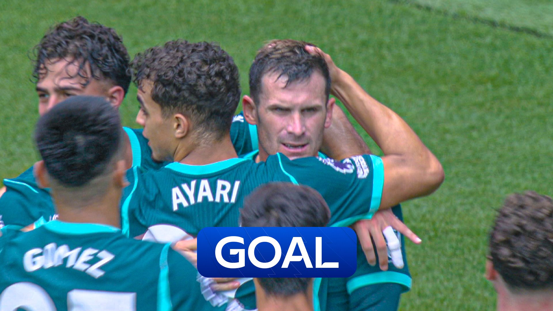 Game over! Gross sends Rushworth wrong way to score Brighton third