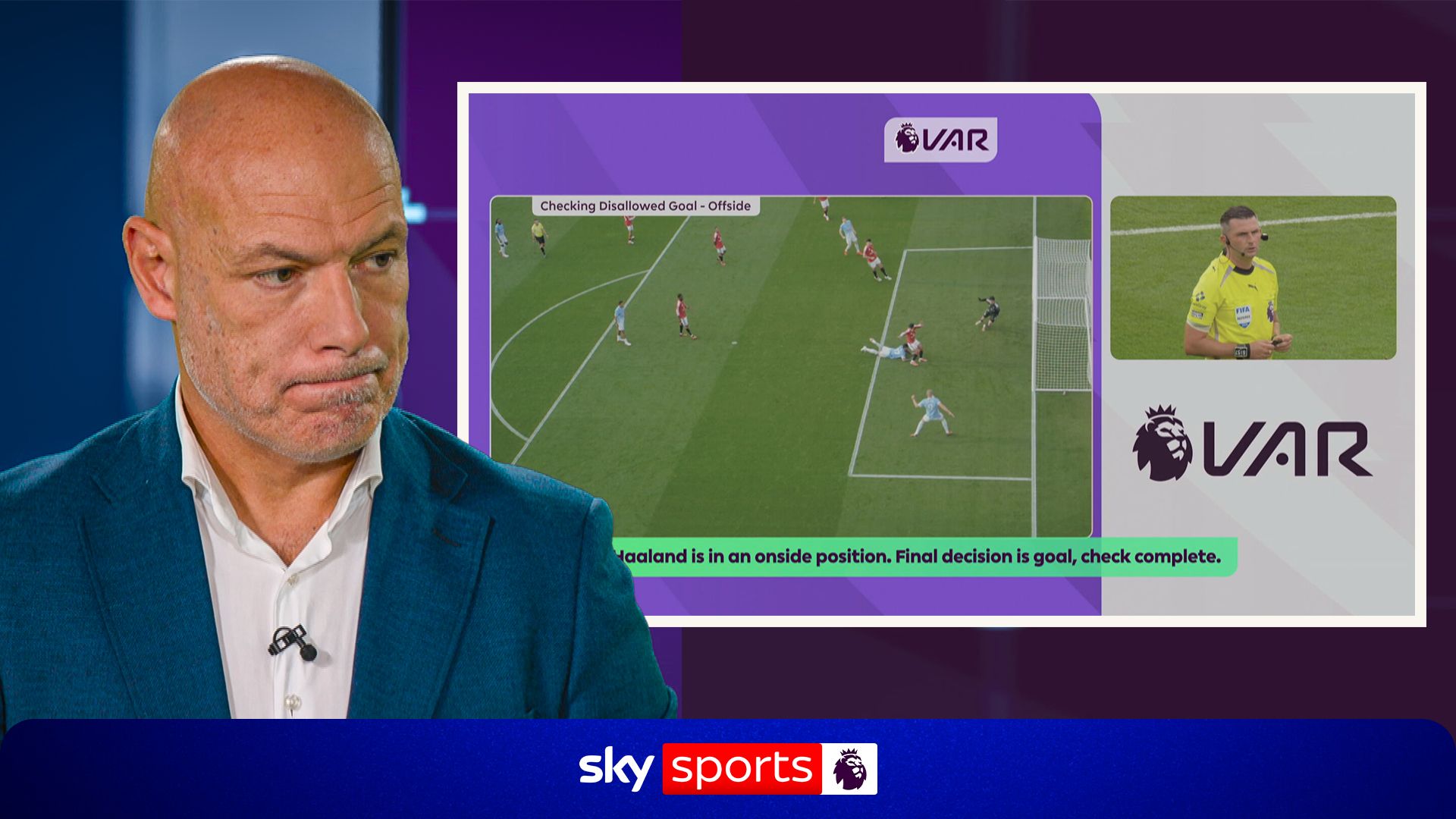 FULL AUDIO released of Haaland's controversial Manchester derby winner