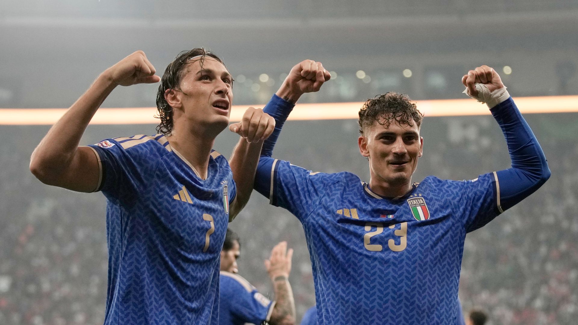 Mancini gets first win back with Italy as Olise scores late winner for France