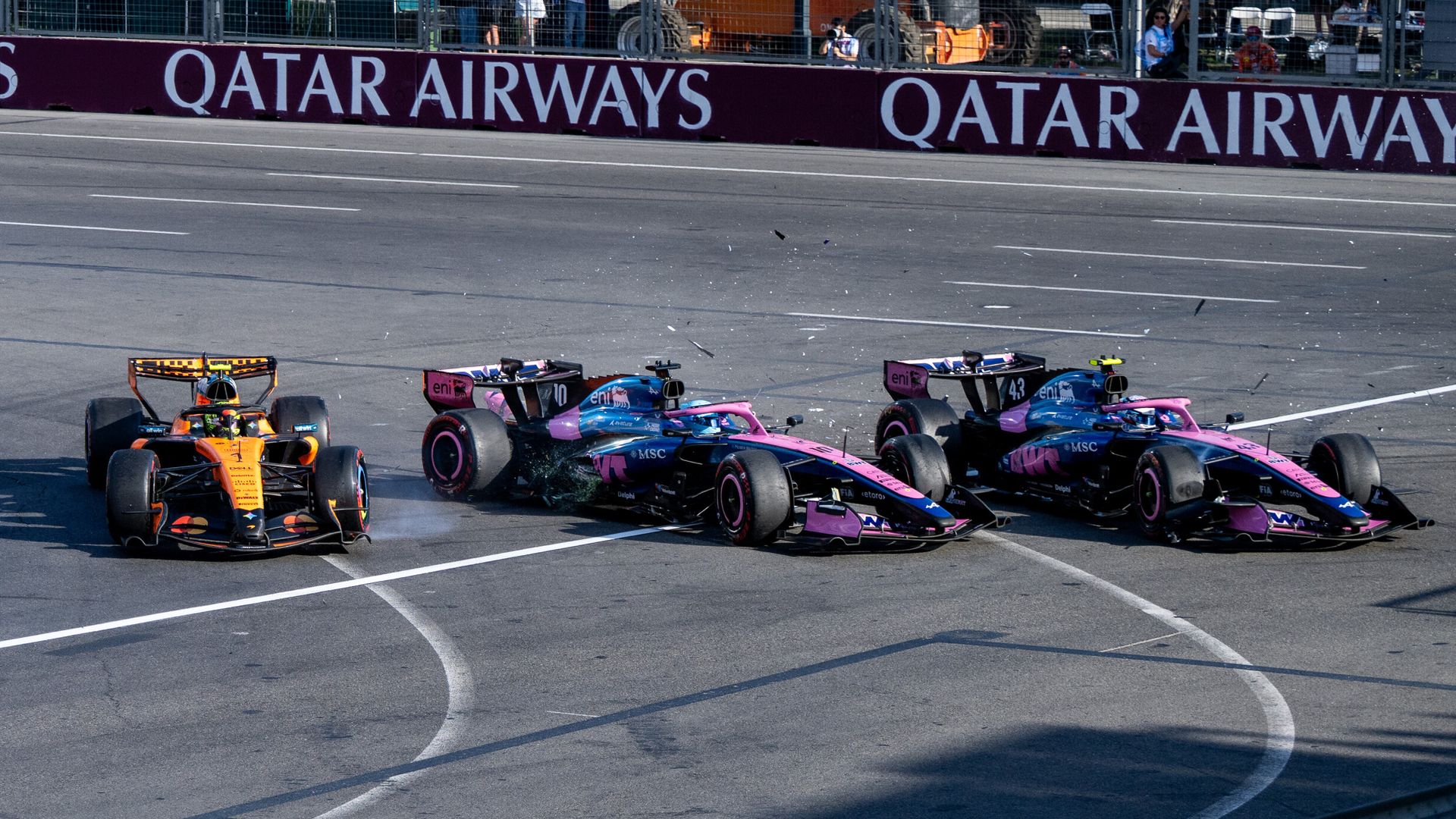 Alpine condemn online abuse since Colapinto-triggered crash
