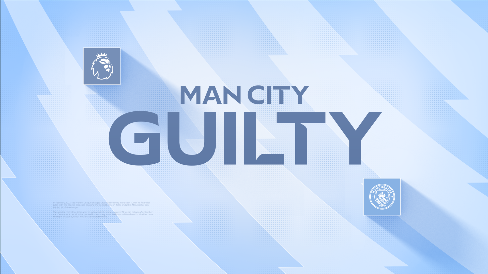 Man City guilty of arranging 'sham' contracts and inflating income by £830m